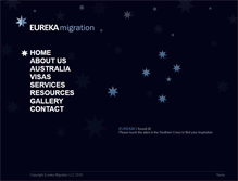 Tablet Screenshot of eurekamigration.com